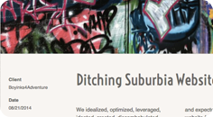 Build A Responsive Portfolio Site on EE2